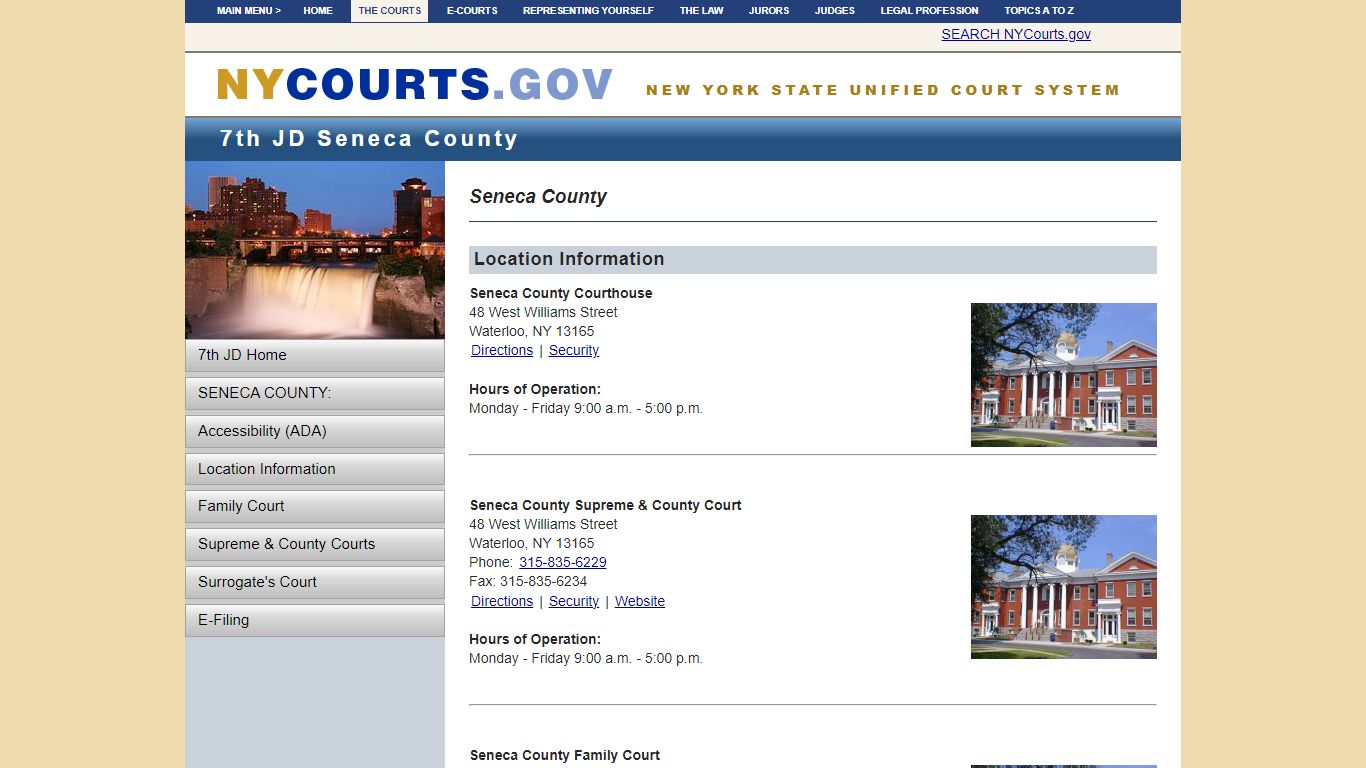 Home - Seneca County | NYCOURTS.GOV - Judiciary of New York